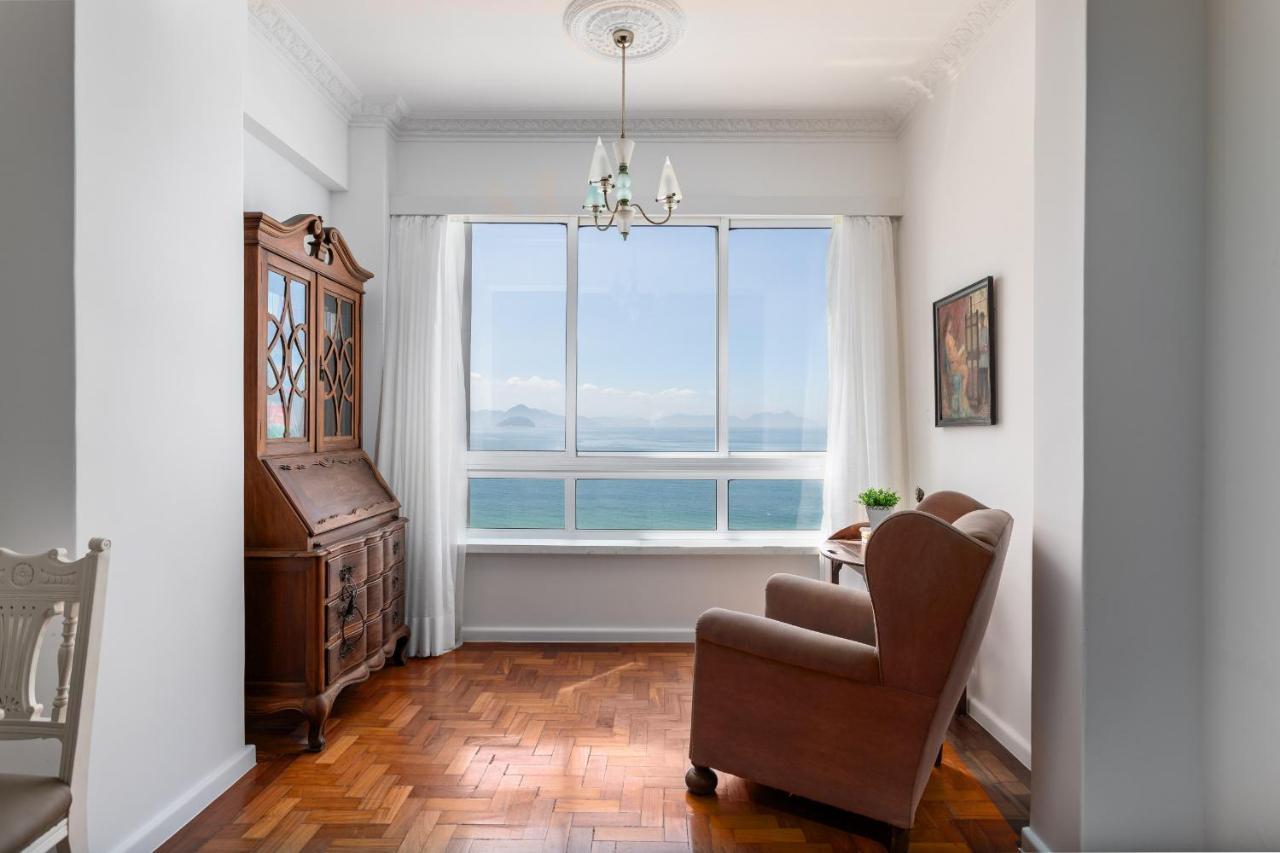 Sofisticado Em Copacabana - 2 Suites - A801 Rio de Janeiro Ngoại thất bức ảnh