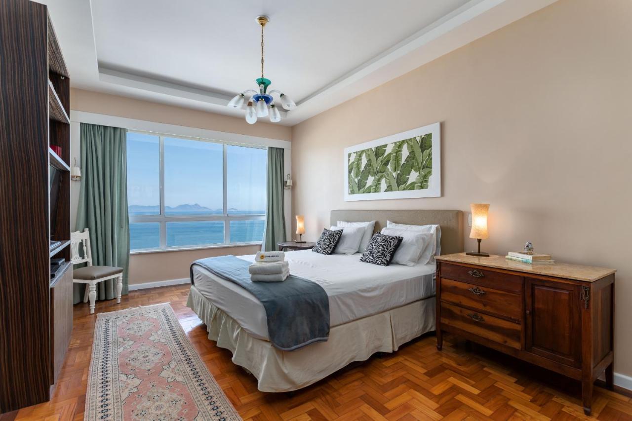 Sofisticado Em Copacabana - 2 Suites - A801 Rio de Janeiro Ngoại thất bức ảnh