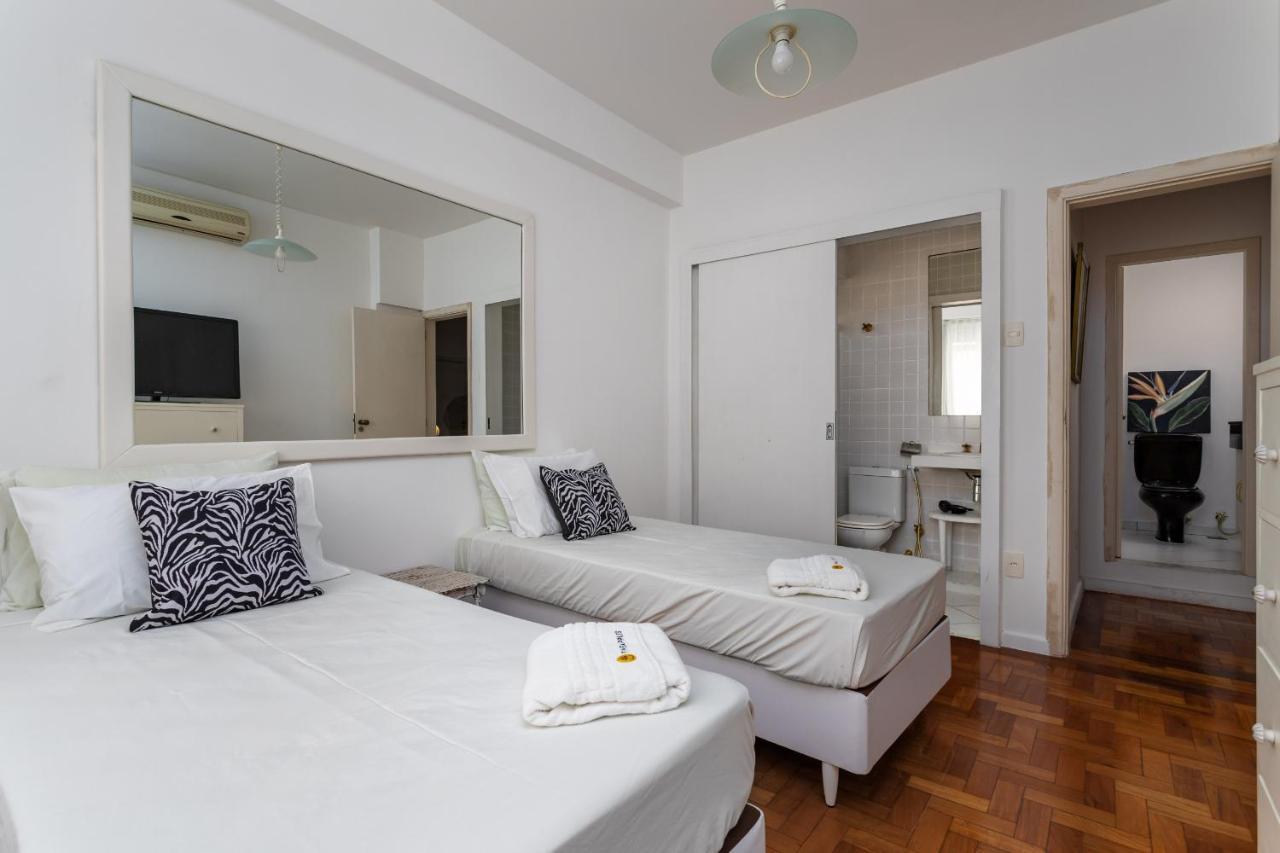 Sofisticado Em Copacabana - 2 Suites - A801 Rio de Janeiro Ngoại thất bức ảnh